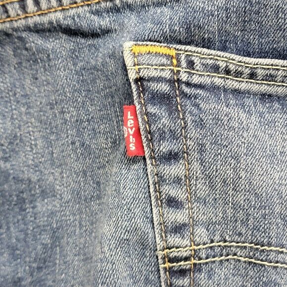 Levi's 559 Relaxed Straight 47x29 Blue Jeans Medium Wash‎ Casual Modern Denim - Picture 11 of 12